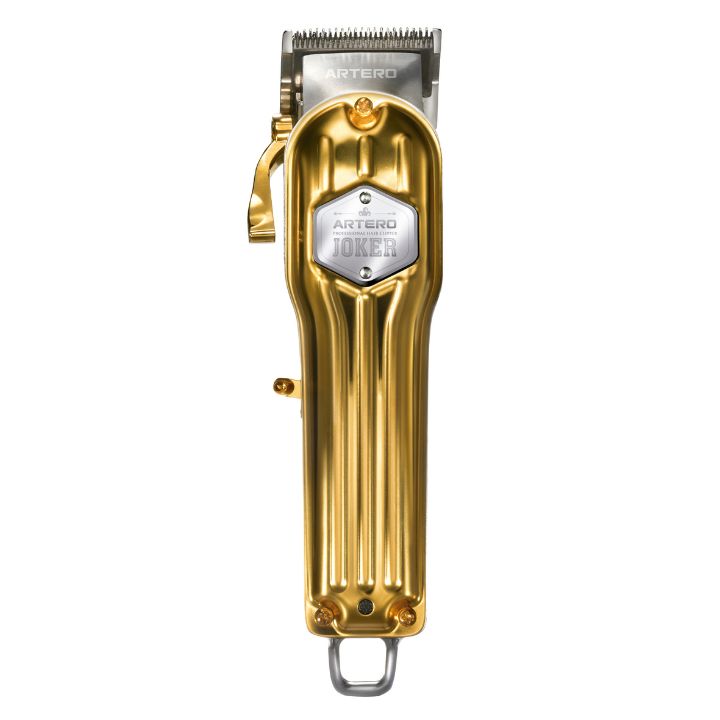 Artero Joker klippmaskin i guld professionell hårklippare för precision och fade