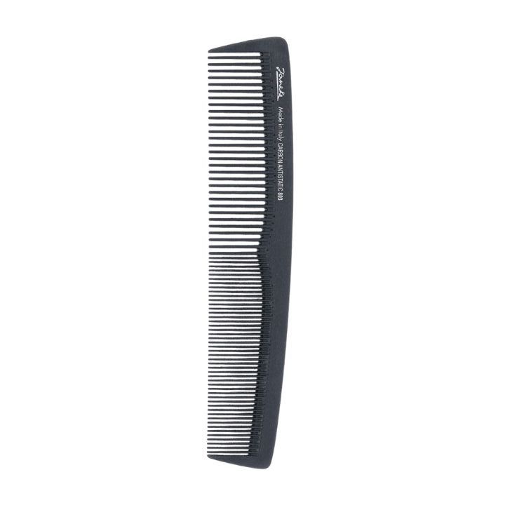 STOR BREDTANDAD KOLFIBERKAM 20,5 CM - JÄNEKE