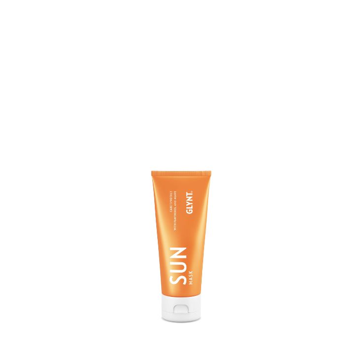 glynt sun mask hårinpackning uv skydd sommar