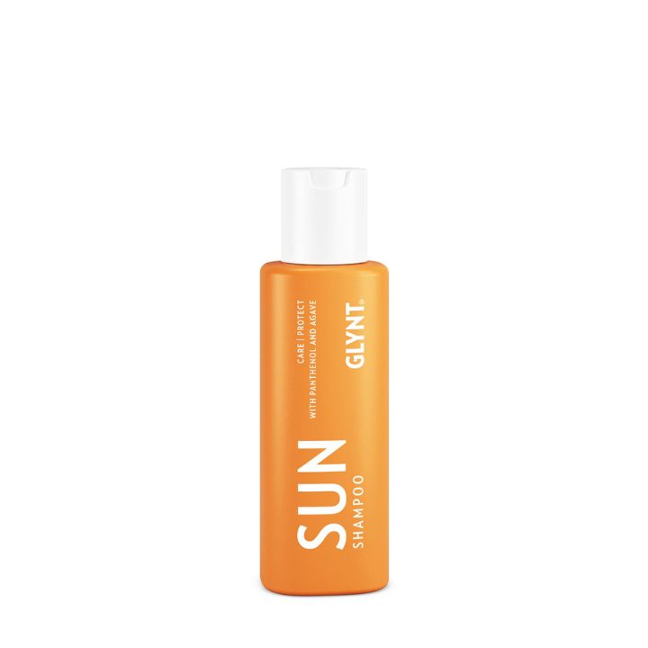 glynt sun shampoo uv skydd hår sommarschampo