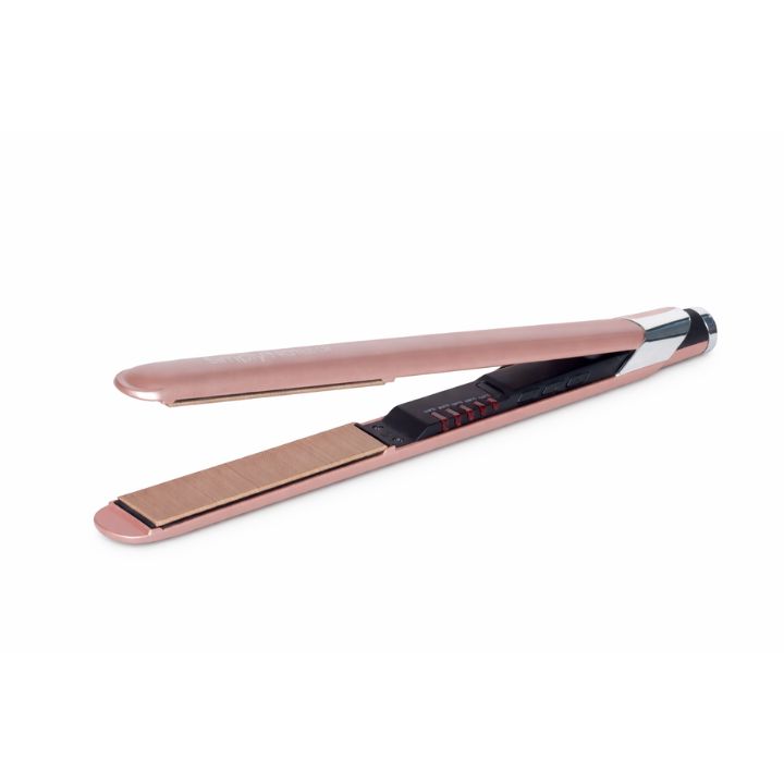 nano silk plattång rosa keramisk turmalin för glansigt hår