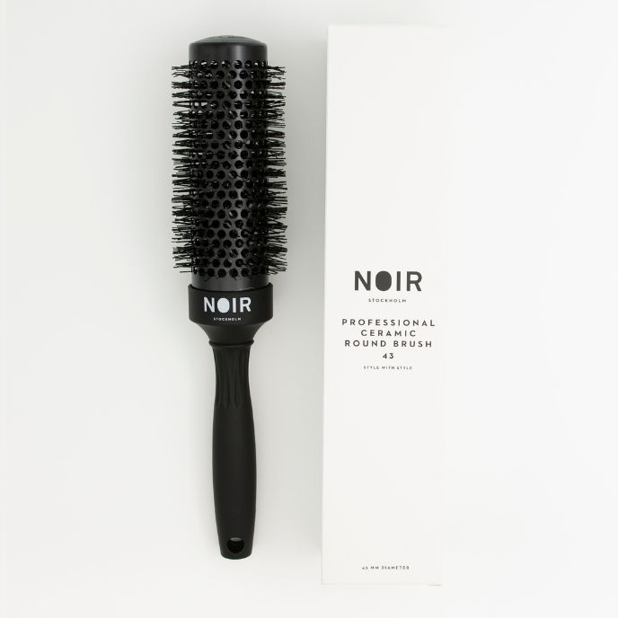 NOIR keramisk rundborste 43 mm för professionell fönstyling