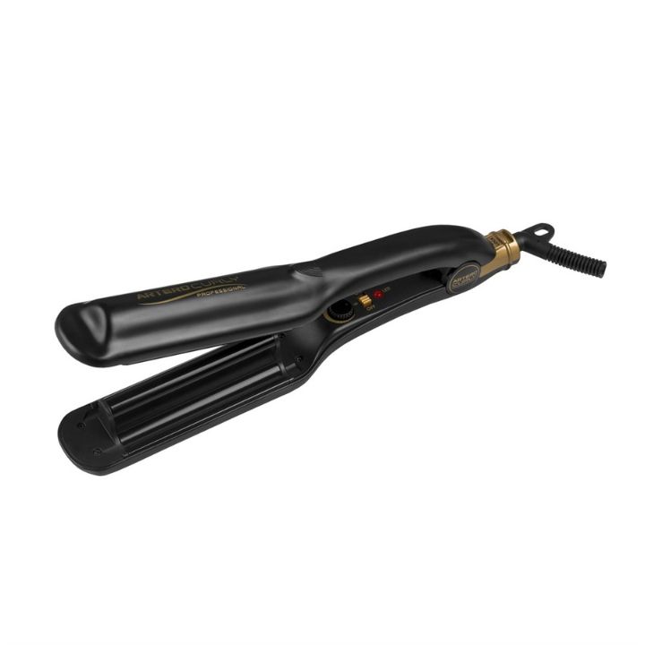 professionell vågtång med tourmalineplattor för glansfulla strandvågor och styling