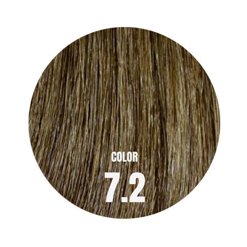 Mago hair extensions 50 cm vågigt färg 7.2 kall mellanblond Remy löshår