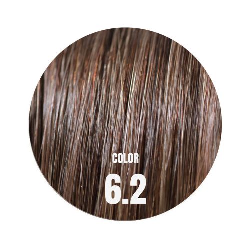 Mago hair extensions 40 cm vågigt färg 6.2 kall mörkblond Remy löshår