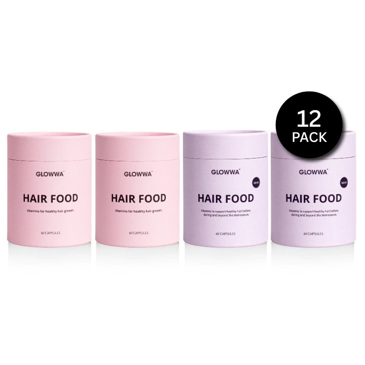 GLOWWA HAIR FOOD MIX - 12 PACK