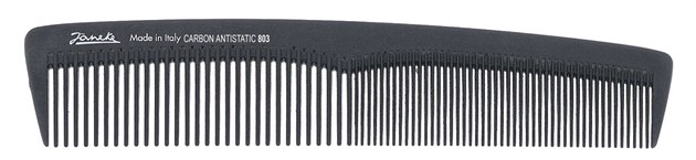 STOR BREDTANDAD KOLFIBERKAM 20,5 CM - JÄNEKE