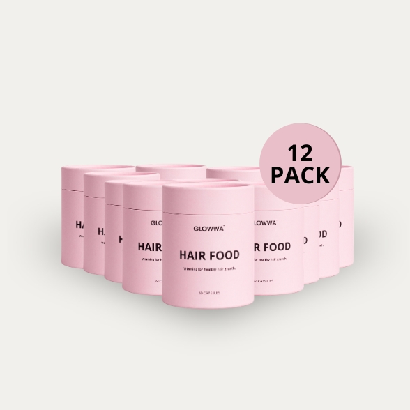 Glowwa hair food 12 pack 